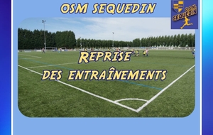 LA REPRISE DES ENTRAINEMENTS