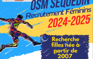 Recrutement Féminines 2024-2025
