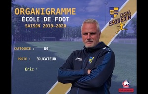 L'ENCADREMENT ECOLE DE FOOT