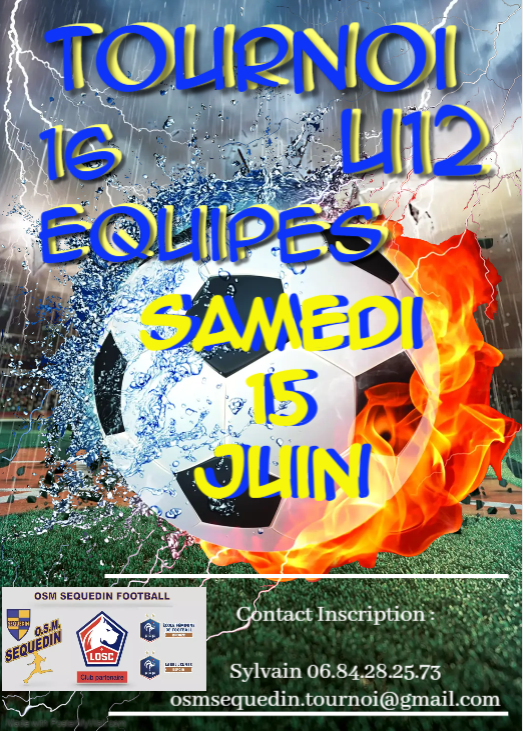 Tournoi U12 à Sequedin