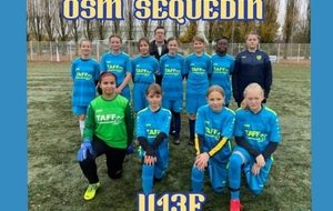 Seq.U13F reçoit LILLE LOUVIÈRE