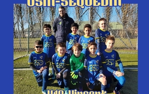 Seq.U10 Vincent reçoit LESQUIN US