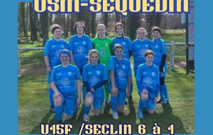 Seq.U15F à SECLIN