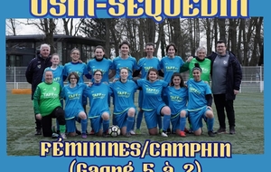 FEMININES D2 reçoit CAMPHIN PEVELE EC