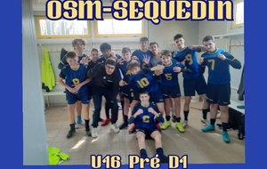 Seq.U16 PRE D1 à SECLIN FC