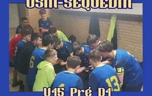 Seq.U15 PRE D1 reçoit BERGUES RC