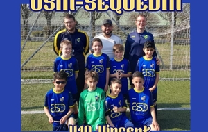 Seq.U10 Vincent reçoit BONDUES FC