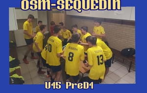 Seq.U15 PRE D1 reçoit DUNKERQUE USL