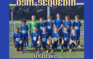 Seq.U13 Loïc reçoit LESQUIN 