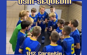 Seq.U12 Corentin reçoit AVELIN ENNEVELIN