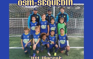 Seq.U11 Vincent à LILLE CARREL US