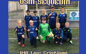 Seq.U10 loïc-Cristiano reçoit PERENCHIES US