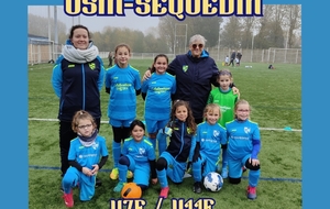 Seq.U11 Féminines à TOURCOING USF 