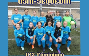 Seq.U13 Féminines reçoit HEM OLYMPIC FC