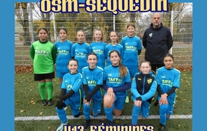 Seq.U13 Féminines reçoit SECLIN FC