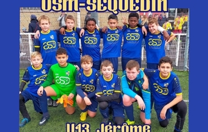 Seq.U13 Jérôme reçoit SECLIN FC