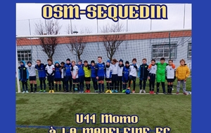 Seq.U11 Momo à LA MADELEINE FC