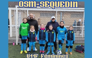 Seq.U11 Féminines à SEQUEDIN