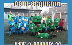 Seq.U13 Féminines à ROUBAIX SC