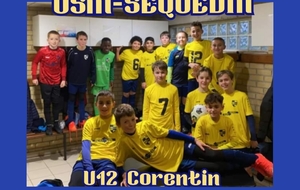 Seq.U12 Corentin reçoit  ENNEQUIN  ES