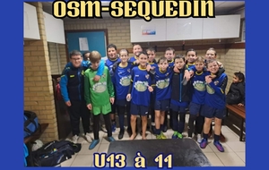 Seq.U13 à 11 reçoit LOOS ENNEQUIN 