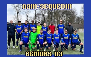 SENIORS D3 reçoit ROUBAIX SCO