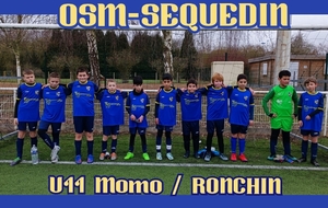 Seq.U11 Momo à RONCHIN US