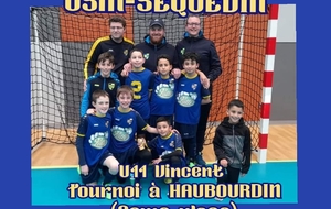 Seq.U11 Vincent Tournoi à HAUBOURDIN CG