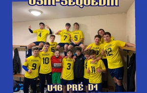 Seq.U16 PRE D1 à WAMBRECHIES FC