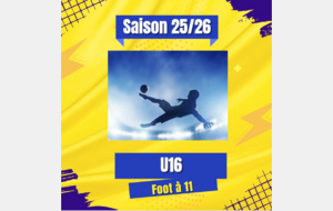U16 Loic reçoit Bondues FC