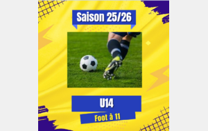 U14 Ligue Thomas à Lesquin US