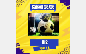 U12 Fred reçoit La Gorgue CS