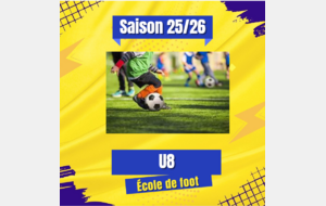 U8 (2018) COMPLET (sauf sequedinois)