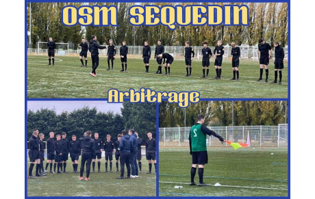 SEQUEDIN organise LA JOURNÉE DES JEUNES ARBITRES