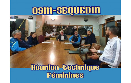 RÉUNION TECHNIQUE FÉMININES 